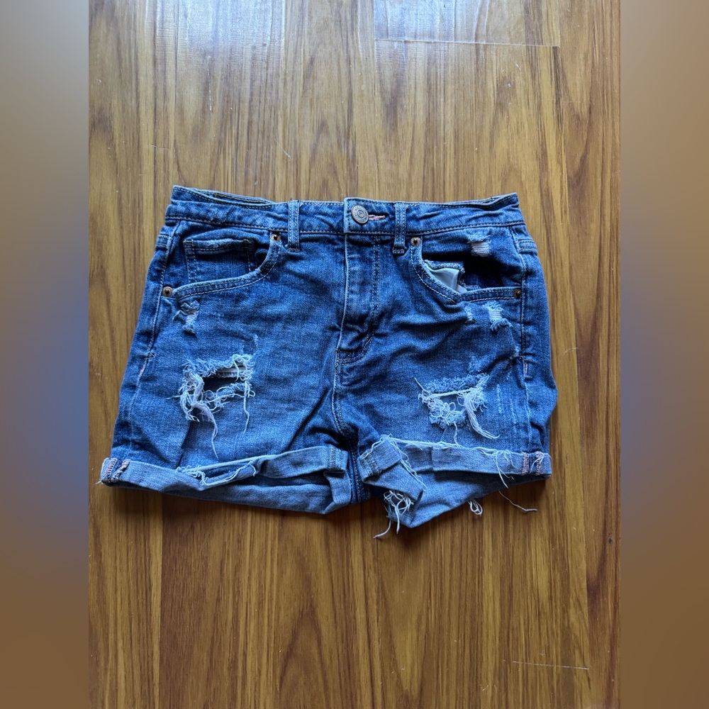 Distressed Denim Women Shorts size 4